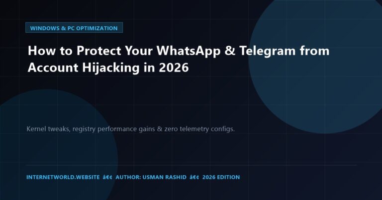 How to Protect Your WhatsApp & Telegram from Account Hijacking in 2026